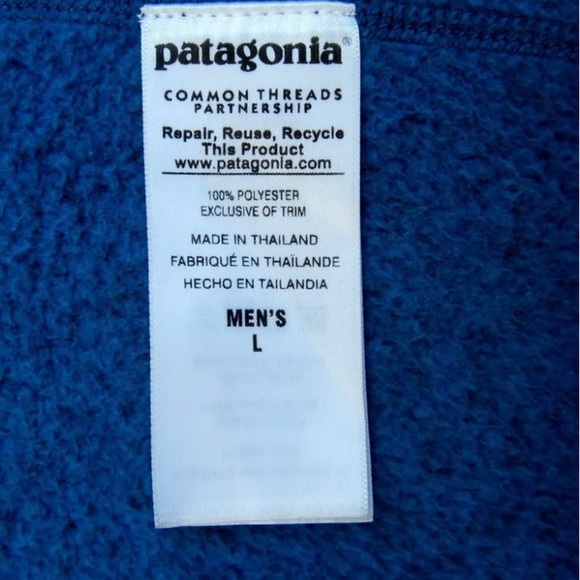 NWOT🔥Men’s Full Zip Patagonia Better Sweater - Picture 9 of 9